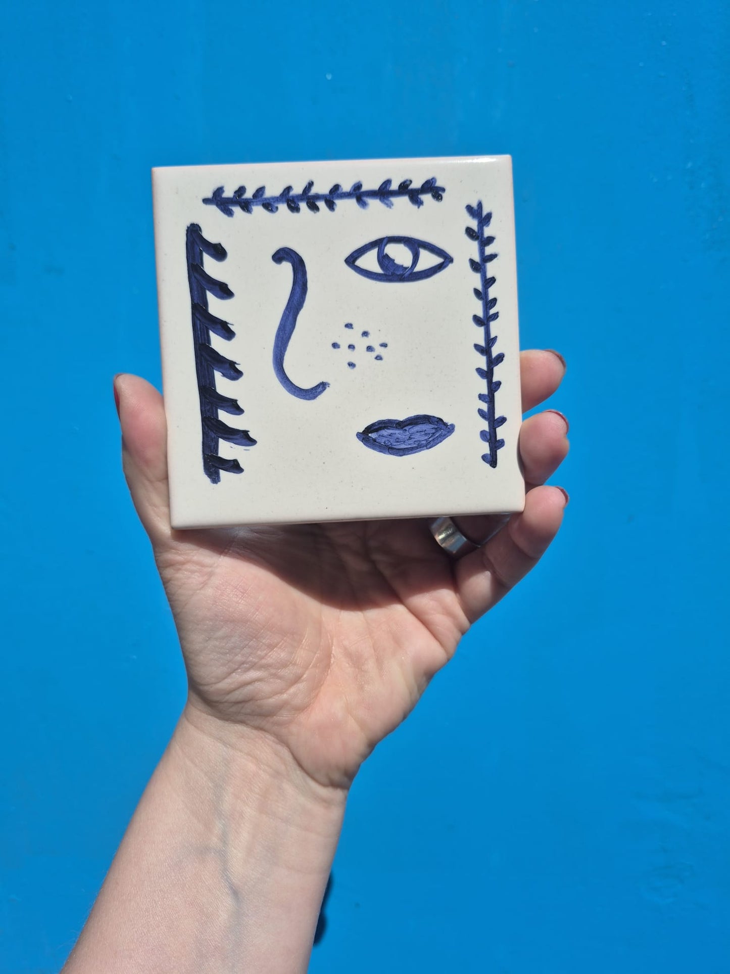 Tile Painting at the park