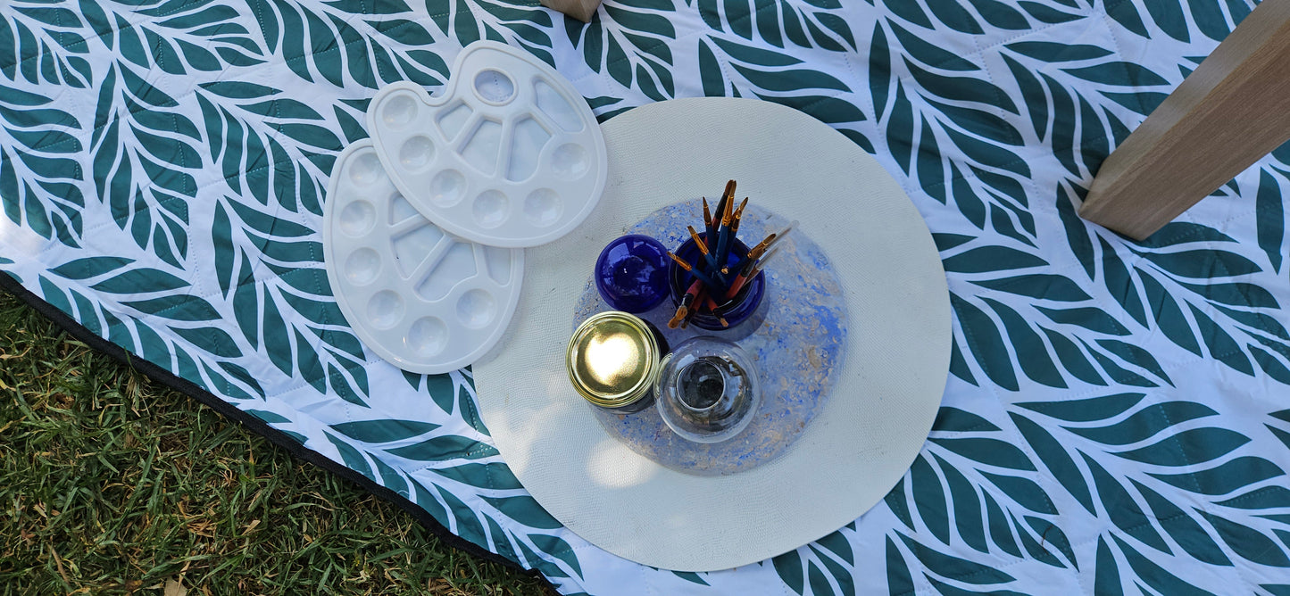Tile Painting at the park