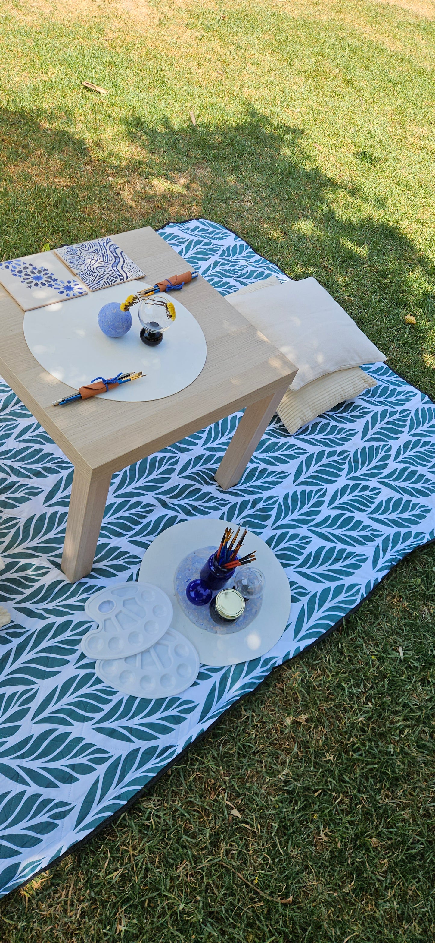 Tile Painting at the park