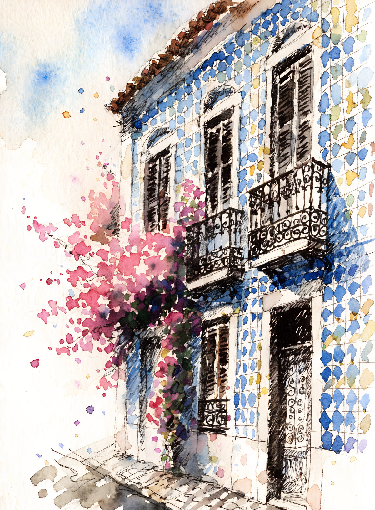 Aquarelle Painting