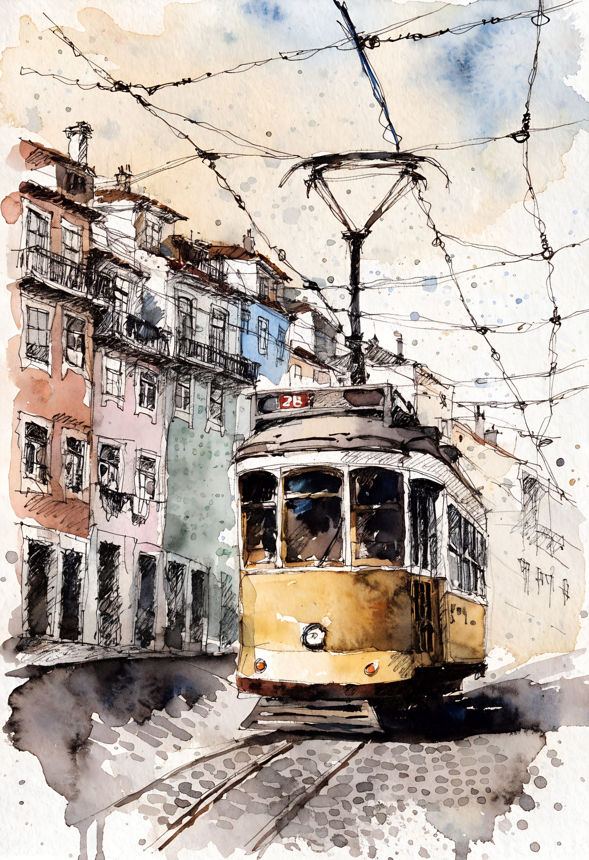 Aquarelle Painting