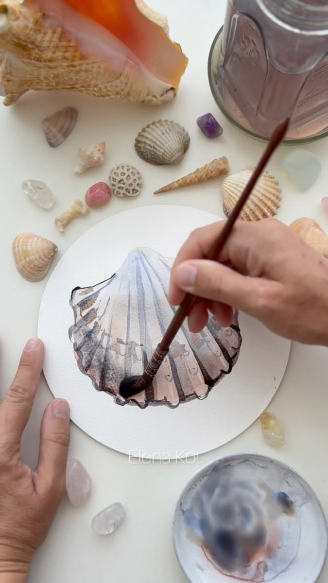 Aquarelle Painting